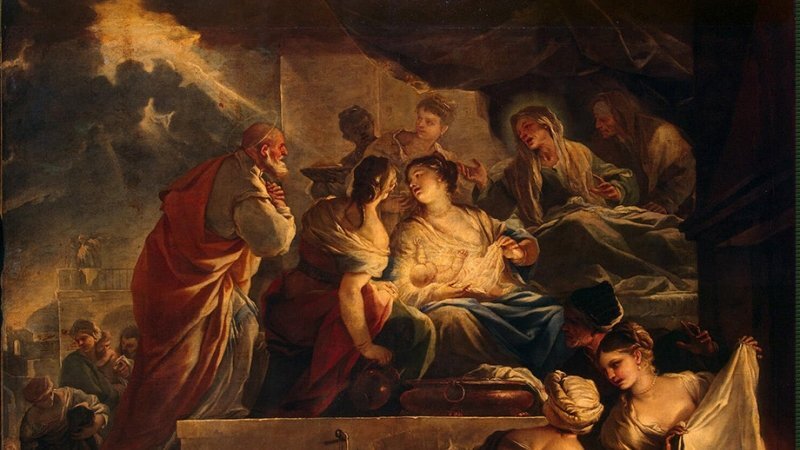 Birth of John the Baptist by Giordano Luca