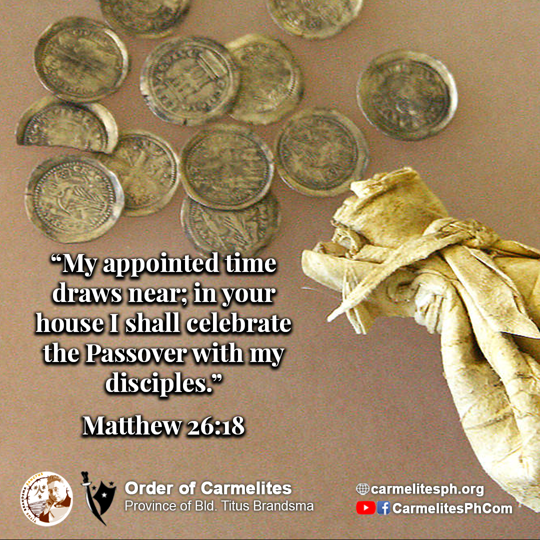 Gospel Reflection For 13 April 2022 – Order Of Carmelites