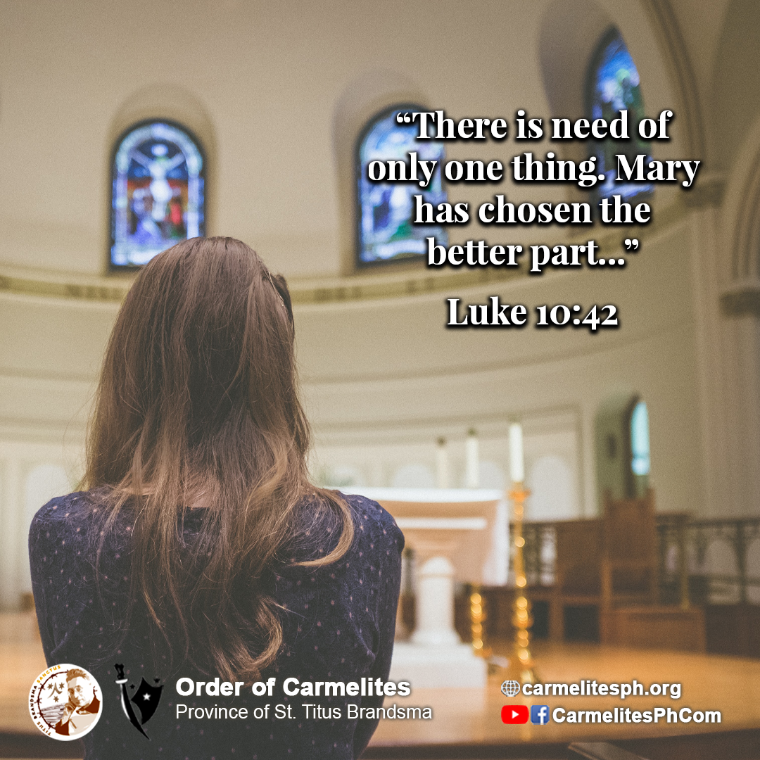 Gospel Reflection For 17 July 2022 – Order Of Carmelites